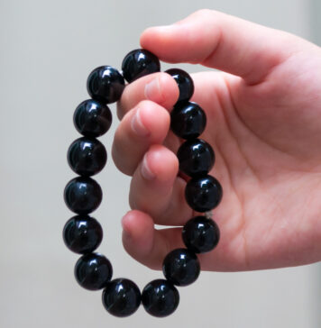 obsydian- bransoletka mocy
